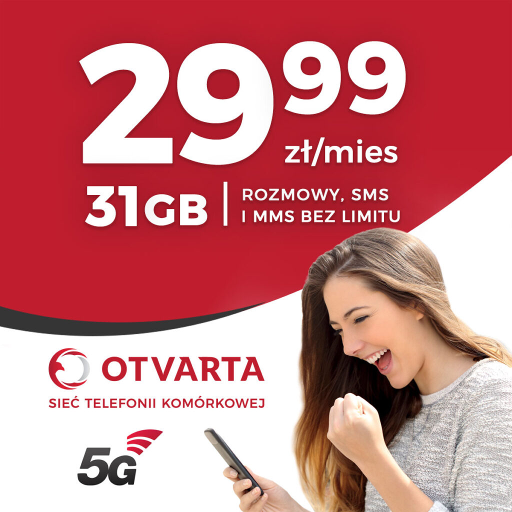 Internet mobilny w technologii 5G